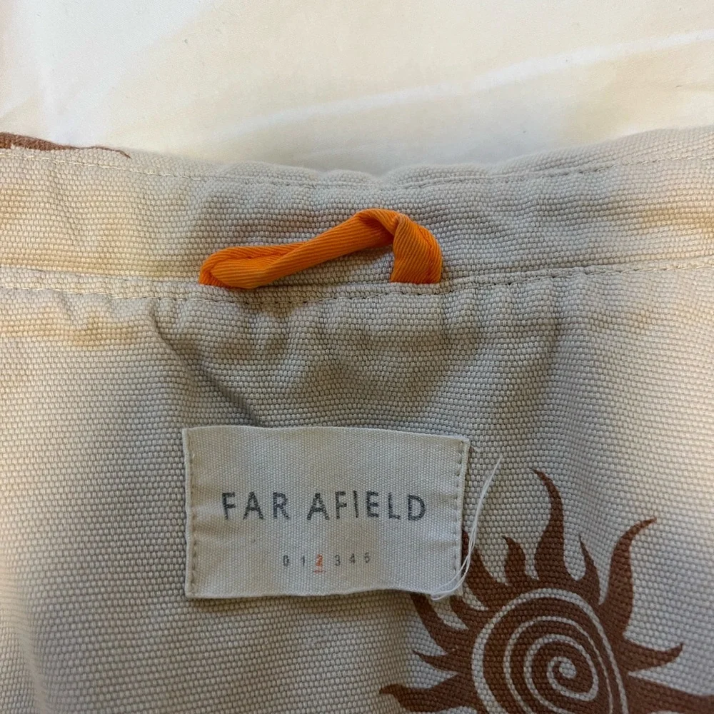 Beige Sun-Patterned Military Jacket - Picture 4 of 4